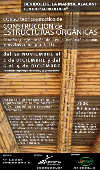 poster curso cañas